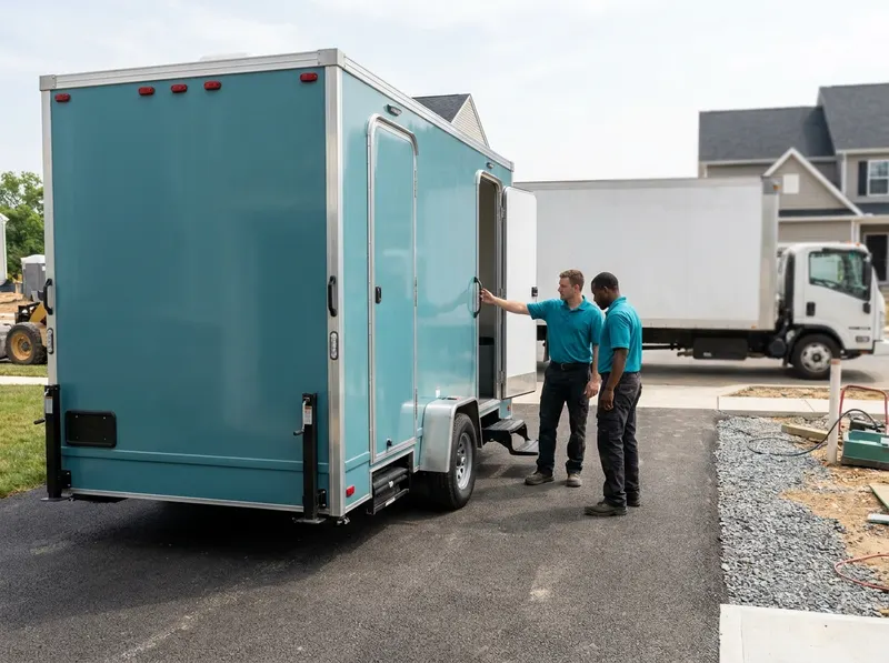 Luxury Restroom Trailers in Rosedale, MD
